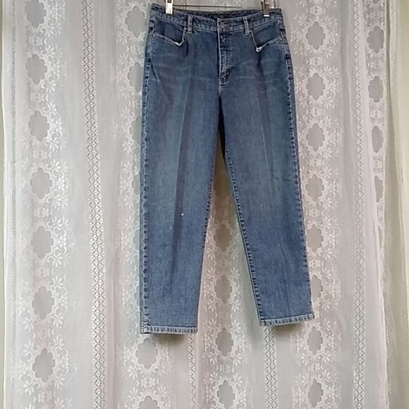 Vintage Indigo Palms Women's Jeans Size 10R - Picture 3 of 11
